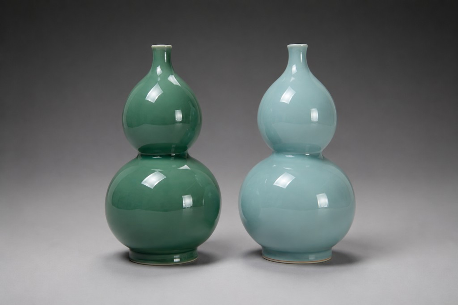 Longquan celadon work by Su Wei